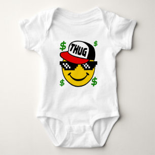 VerbrecherEmoticon Baby Strampler