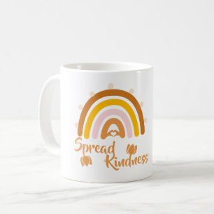 Verbreite Freundlichkeit - Regenbogen Verbreite Fr Kaffeetasse