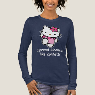 Verbreite Freundlichkeit wie Konfetti  Tri-Blend Shirt