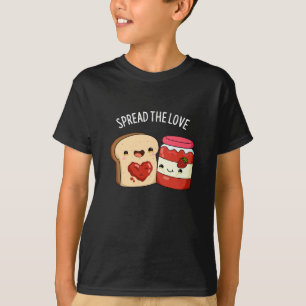 Verbreiten Sie die Liebe Funny Jam und Brot Puppe T-Shirt