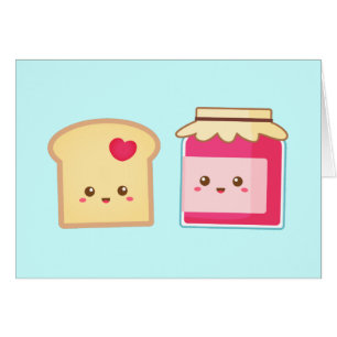 Verbreiten Sie die Liebe mit niedlichem Toast und