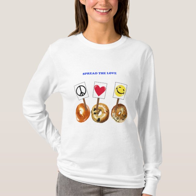 verbreiten Sie die Liebe T-Shirt (Vorderseite)