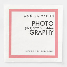 Verbreiten Sie Ihre Marke! Serviette