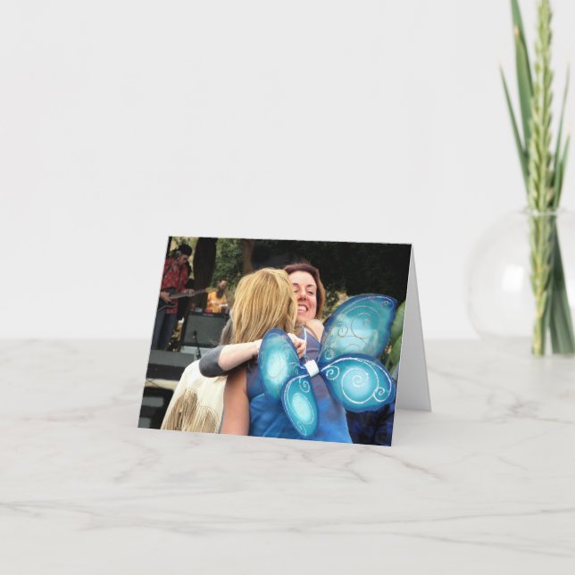 Verbreiten Sie Ihren Flügel-Geburtstag Karte (Vorderseite)