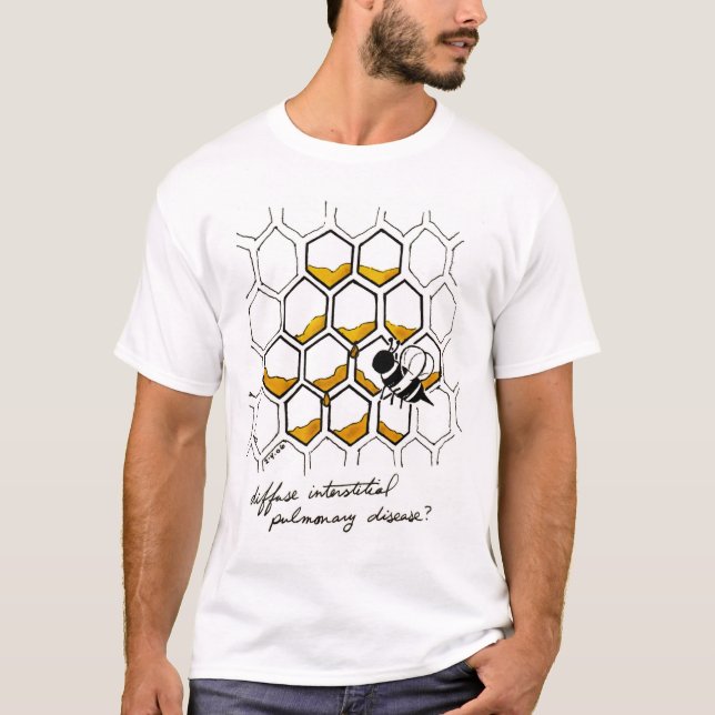 Verbreitetes zwischenräumliches T-Shirt (Vorderseite)