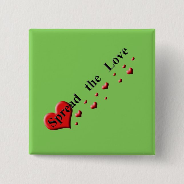 Verbreitung der Grünen Lieben Button (Vorderseite)