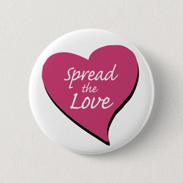 Verbreitung der Liebe Button (Vorderseite)