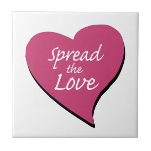 Verbreitung der Liebe Fliese