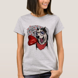 Verbreitung der Liebe Husky T-Shirt