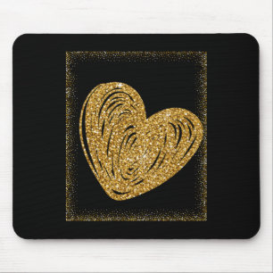 Verbreitung von Güte wie Glitzer-Sticker Mousepad