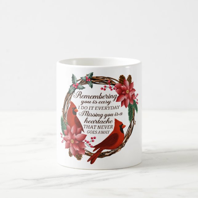 Verbreitung von Kardinälen mit Inspiration/Gedächt Kaffeetasse (Mittel)