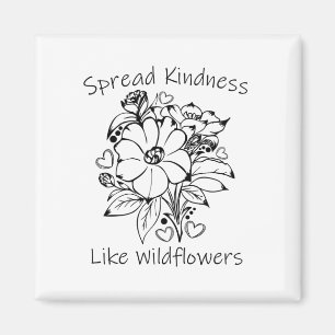 Verbreitung von Kindheit wie Wildblumen Magnet