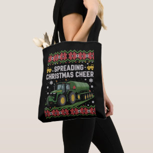 Verbreitung von Weihnachtsstimmung Landwirtschaft  Tasche