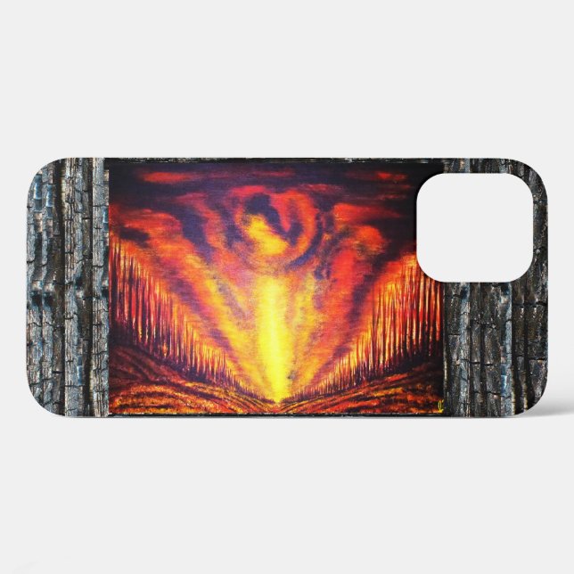 Verbrennen von Sky Case-Mate iPhone Hülle (Rückseite (Horizontal))