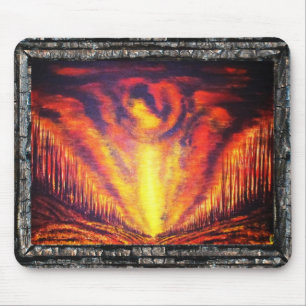 Verbrennen von Sky Mousepad