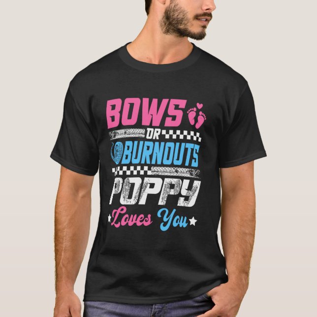 Verbrennungen oder Bögen Geschlecht Enthüllungsfei T-Shirt (Vorderseite)