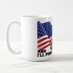 Verbringe nicht meine Flagge Kaffeetasse