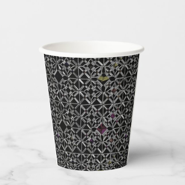 Verbunden bei den Crossroads Paper Cups Pappbecher (Vorderseite)