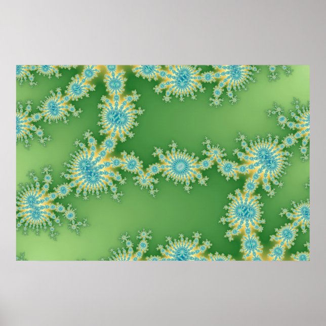 Verbunden - Fraktal Poster (Vorne)