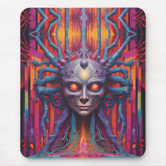 Verbunden mit der neuen Realität Mousepad (Vorne)