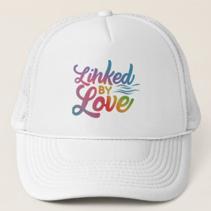 Verbunden mit Liebe Trucker Hat Truckerkappe