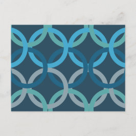 Verbundene Kreise 2 Postkarte