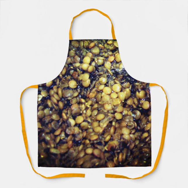 VERBUNDENE LENTILS KOMPLETTE KÜCHE SCHÜRZE. SCHÜRZE (Vorderseite)