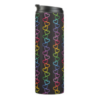 Verbundene Liebe Rainbow Black
