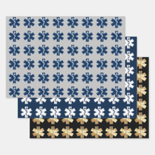 Verbundene paramedische EMT EMS Geschenkpapier Set