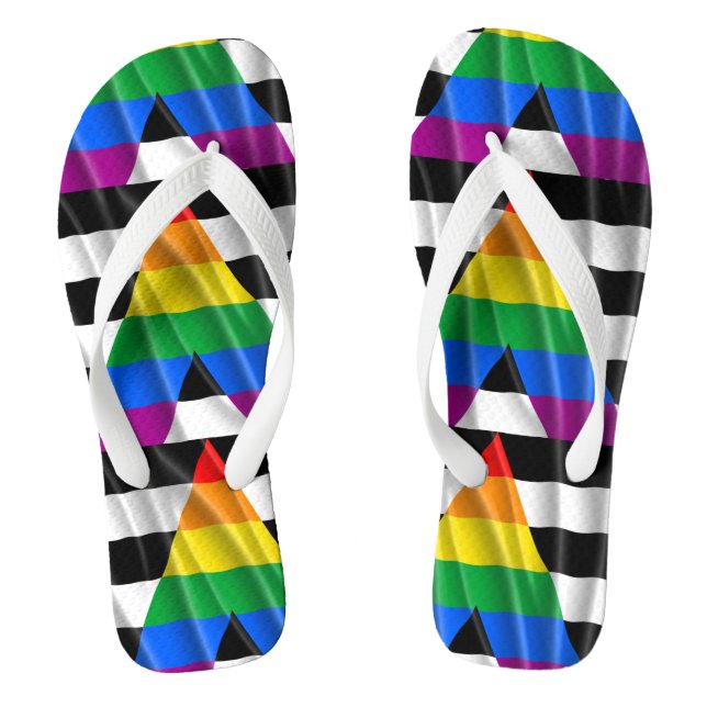 Verbündet-Stolz Flip Flops (Fußbett)