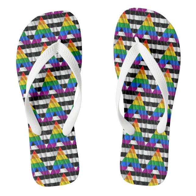 Verbündet-Stolz Flip Flops (Fußbett)