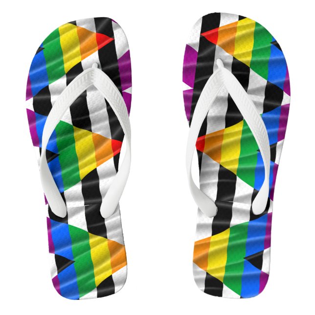 Verbündet-Stolz Flip Flops (Fußbett)