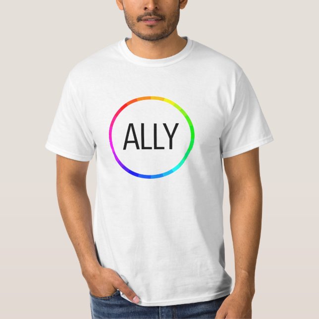 Verbündet-Stolz - moderne Steigung T-Shirt (Vorderseite)