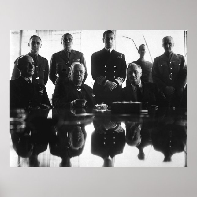 Verbündete Konferenz Poster (Vorne)