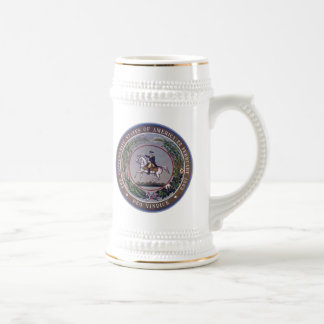 Verbündetes Siegel 4 Bierglas