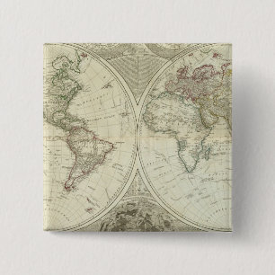 Verbundwelt oder Erdball Button