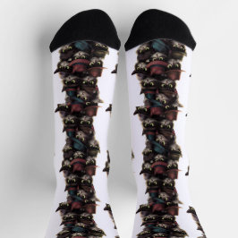 Verdächtige Katzen Socken