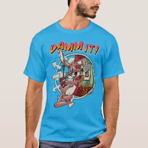 „Verdammt nochmal!“ Punk Rock Bunny Retro - Blink T-Shirt