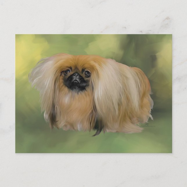 Verdant Beauty Postkarte (Vorderseite)