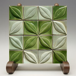 Verdant Illusion Imitate Embossed Keramik Tile Fliese