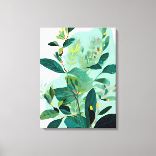 Verdant Tapestry Leinwanddruck