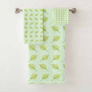 Verdant Vibes: Ein frischer Start in die Bathtime Badhandtuch Set