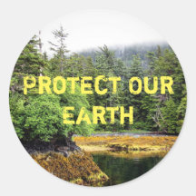 "Verdant Views"-Sticker