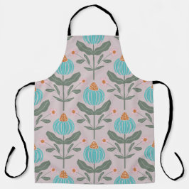 Verdant Whimsy Pink Schürze