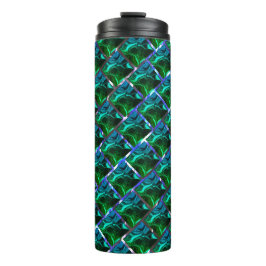 Verde esmeralda e curvas, sob grade niquelada? thermosbecher