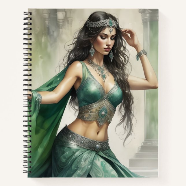 Verde Seducción Notizbuch (Vorderseite)