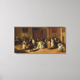 Verdeckte Sitzung Leinwanddruck