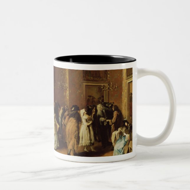 Verdeckte Sitzung Zweifarbige Tasse (Rechts)