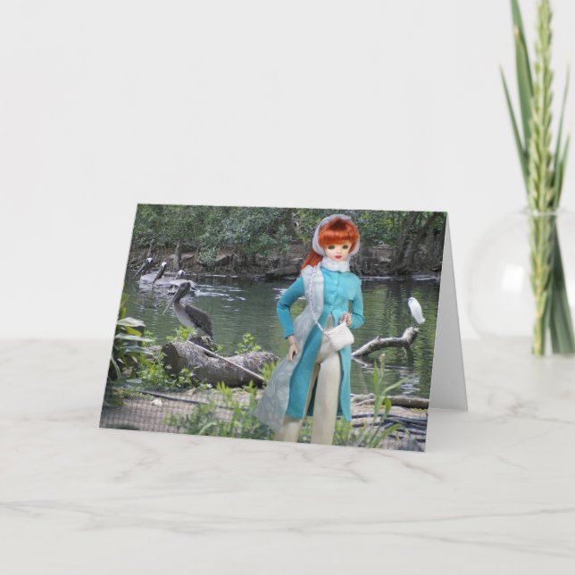 Verdi - Houston-Zoo-Vögel Karte (Vorderseite)