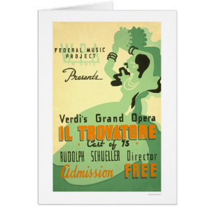 Verdi IL Trovatore WPA 1937